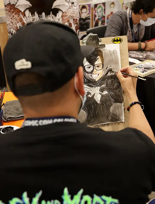 Actividades - artist alley en Comiccon Colombia